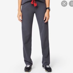 Charcoal Livingston basic scrub pants